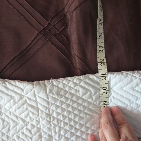 White quilted jacket. Women's size L - Picture 12 of 14